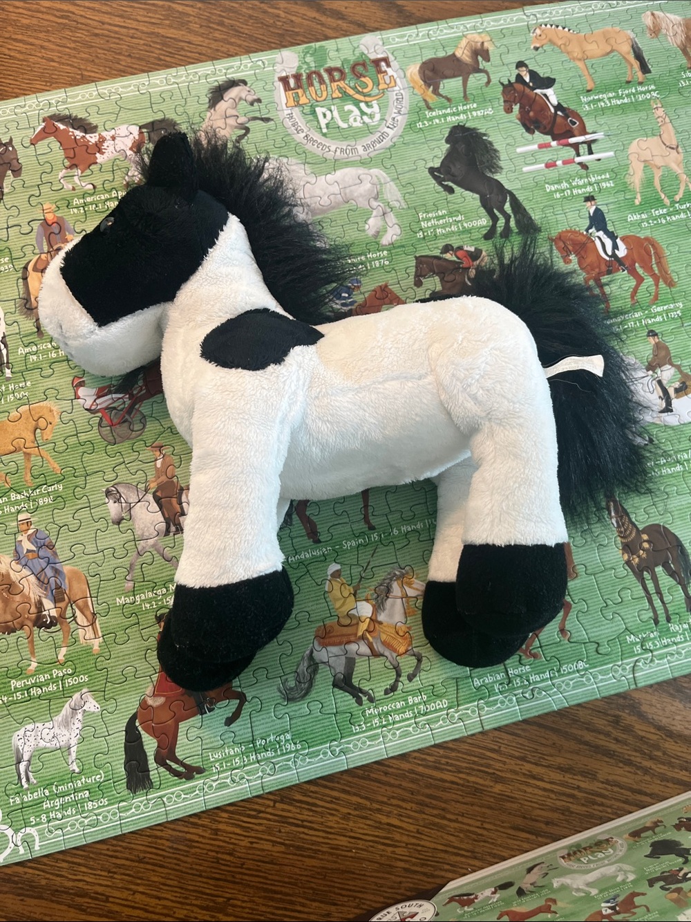 Horse Play 500-Piece Jigsaw Puzzle - Green - Picture 9 of 15
